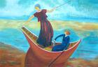 Meisjes in boot (te koop)
